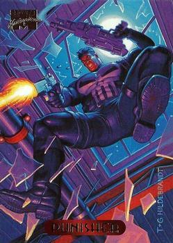 #94 Punisher - 1994 Fleer Marvel Masterpieces Hildebrandt Brothers