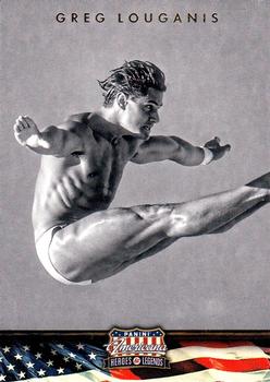 #94 Greg Louganis - 2012 Panini Americana Heroes & Legends