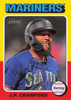 #94 J.P. Crawford - Seattle Mariners - 2024 Topps Heritage Baseball