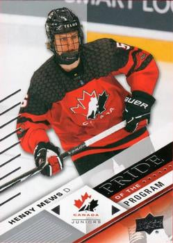 #94 Henry Mews - Canada - 2024 Upper Deck Team Canada Juniors Hockey