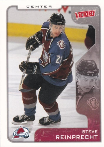 #94 Steven Reinprecht - Colorado Avalanche - 2001-02 Upper Deck Victory Hockey