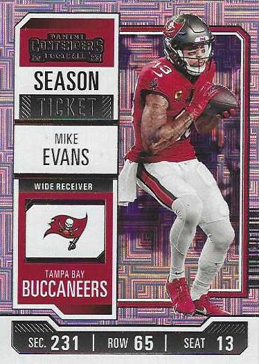 #94 Mike Evans - Tampa Bay Buccaneers - 2023 Panini Contenders Football