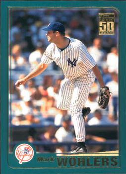 #T94 Mark Wohlers - New York Yankees - 2001 Topps Traded & Rookies Baseball