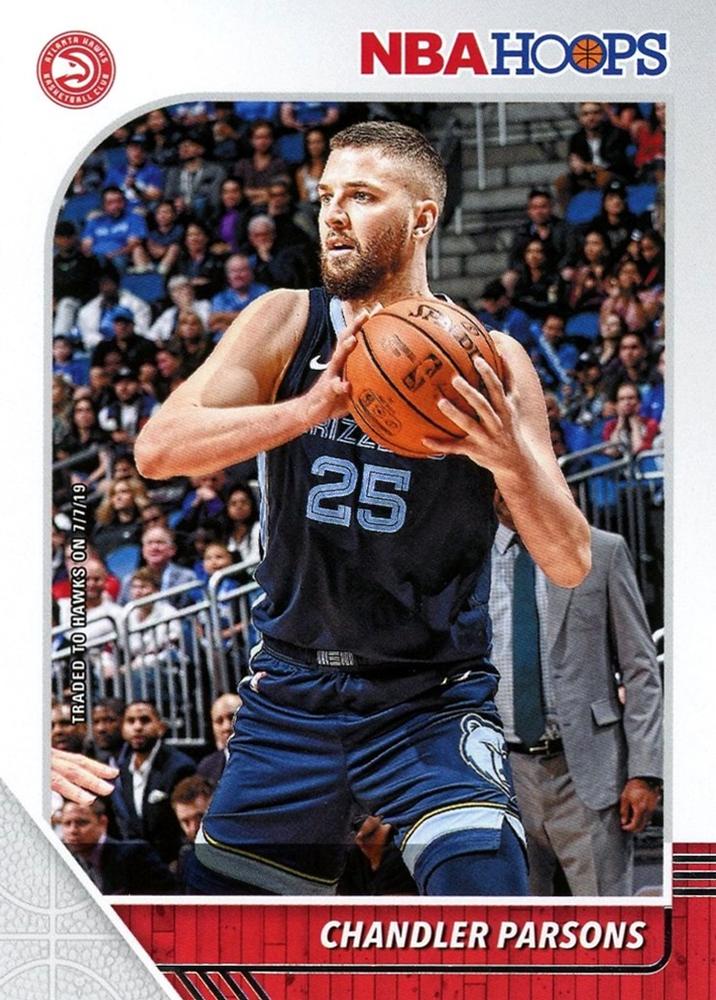#94 Chandler Parsons - Atlanta Hawks - 2019-20 Hoops Basketball