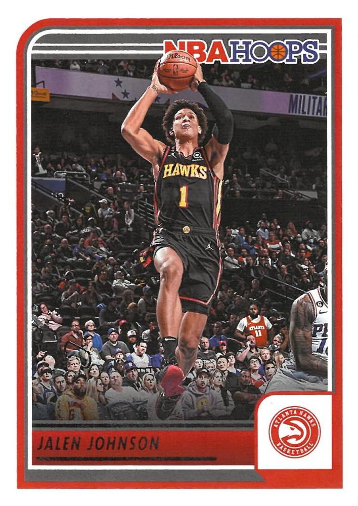 #94 Jalen Johnson - Atlanta Hawks - 2023-24 Hoops Basketball