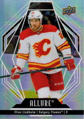 #94 Elias Lindholm - Calgary Flames - 2022-23 Upper Deck Allure Hockey