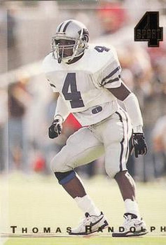 #94 Thomas Randolph - Kansas State Wildcats / New York Giants - 1994 Classic Four Sport