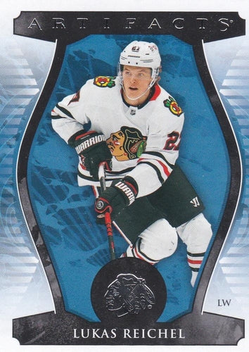 #94 Lukas Reichel - Chicago Blackhawks - 2023-24 Upper Deck Artifacts Hockey
