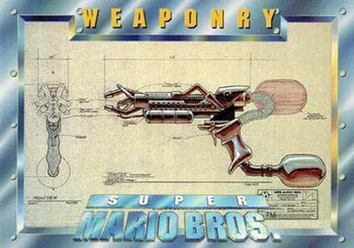 #94 Weaponry - 1993 SkyBox Super Mario Bros.
