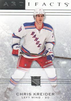 #59 Chris Kreider - New York Rangers - 2014-15 Upper Deck Artifacts Hockey