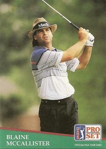 #95 Blaine McCallister - 1991 Pro Set PGA Tour Golf