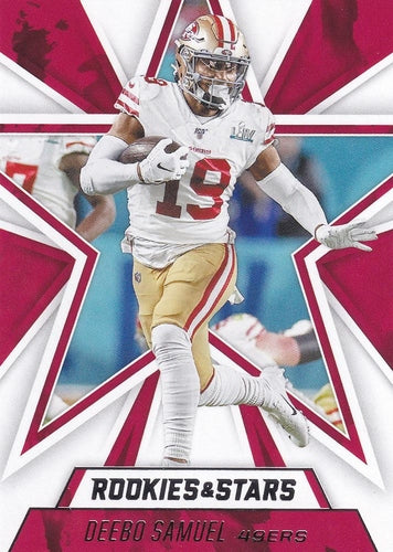 #95 Deebo Samuel - San Francisco 49ers - 2020 Panini Rookies & Stars Football