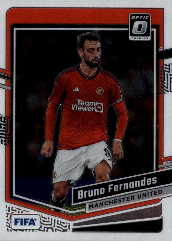 #95 Bruno Fernandes - Manchester United - 2023-24 Donruss - Optic Soccer