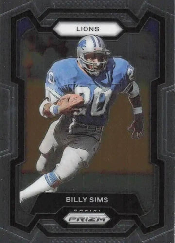 #95 Billy Sims - Detroit Lions - 2023 Panini Prizm Football