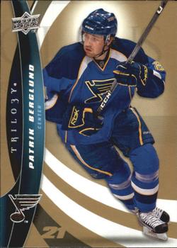 #95 Patrik Berglund - St. Louis Blues - 2009-10 Upper Deck Trilogy Hockey