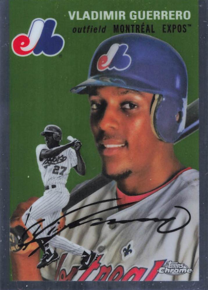 #95 Vladimir Guerrero - Montreal Expos - 2023 Topps Chrome Platinum Anniversary Baseball
