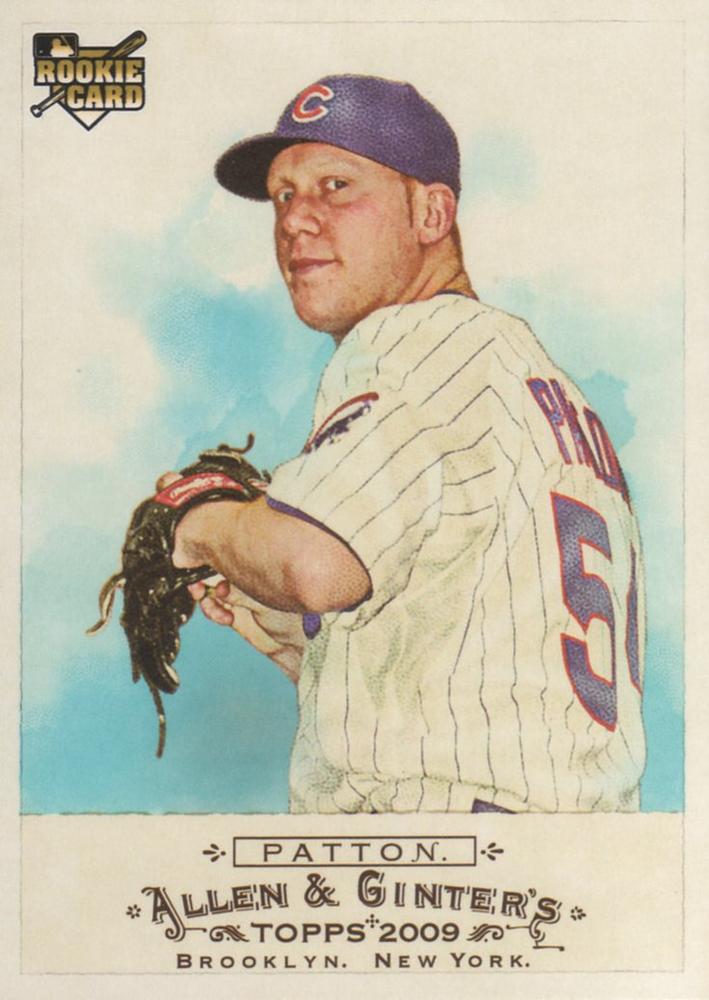 #95 David Patton - Chicago Cubs - 2009 Topps Allen & Ginter Baseball