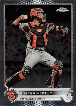 #95 Buster Posey - San Francisco Giants - 2022 Topps Chrome Baseball