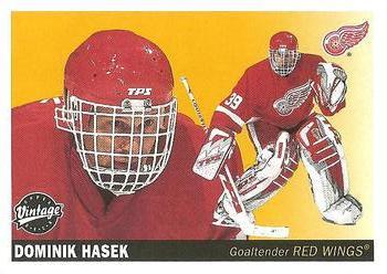 #95 Dominik Hasek - Detroit Red Wings - 2002-03 Upper Deck Vintage Hockey