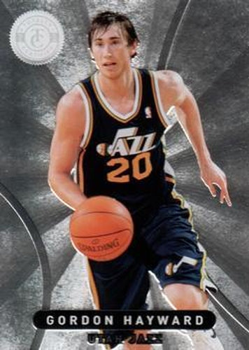 #95 Gordon Hayward - Utah Jazz - 2012-13 Panini Totally Certified Basketball
