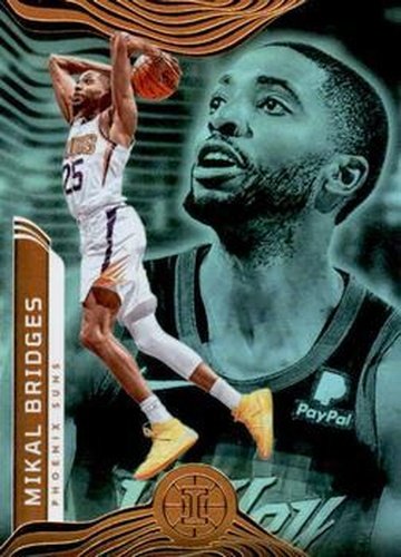 #95 Mikal Bridges - Phoenix Suns - 2021-22 Panini Illusions Basketball