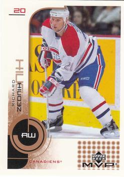 #95 Richard Zednik - Montreal Canadiens - 2002-03 Upper Deck MVP Hockey