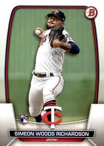 #95 Simeon Woods Richardson - Minnesota Twins - 2023 Bowman Baseball