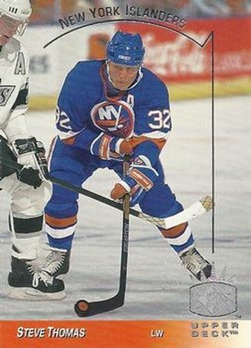 #95 Steve Thomas - New York Islanders - 1993-94 Upper Deck - SP Hockey