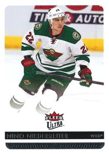 #95 Nino Niederreiter - Minnesota Wild - 2014-15 Ultra Hockey