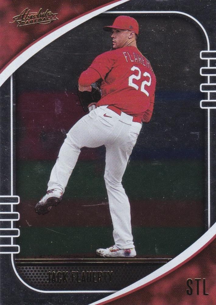 #95 Jack Flaherty - St. Louis Cardinals - 2021 Panini Absolute Baseball