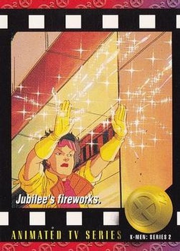 #95 Jubilee's fireworks - 1993 SkyBox X-Men Series 2