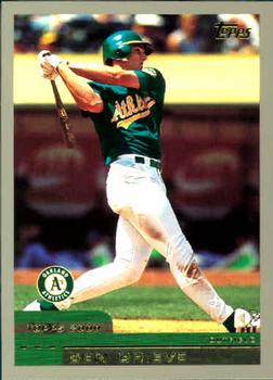 #95 Ben Grieve - Oakland Athletics - 2000 Topps Baseball