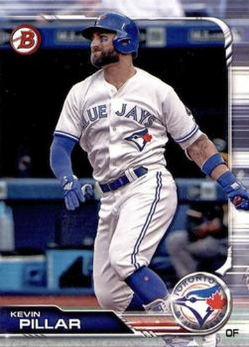 #95 Kevin Pillar - Toronto Blue Jays - 2019 Bowman Baseball