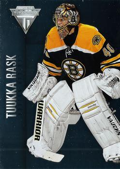 #95 Tuukka Rask - Boston Bruins - 2013-14 Panini Titanium Hockey