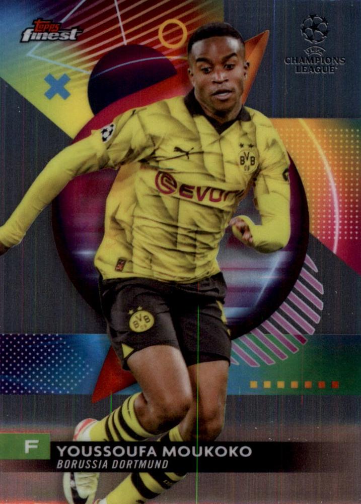 #95 Youssoufa Moukoko - Borussia Dortmund - 2023-24 Finest UEFA Club Competitions Soccer