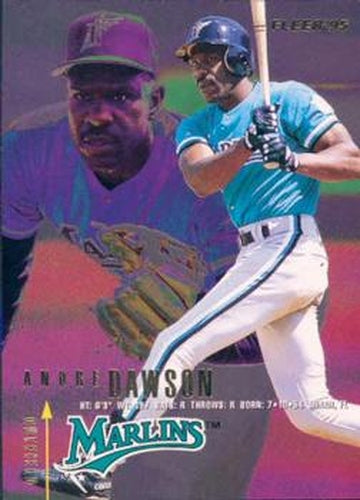 #U-95 Andre Dawson - Florida Marlins - 1995 Fleer Update Baseball