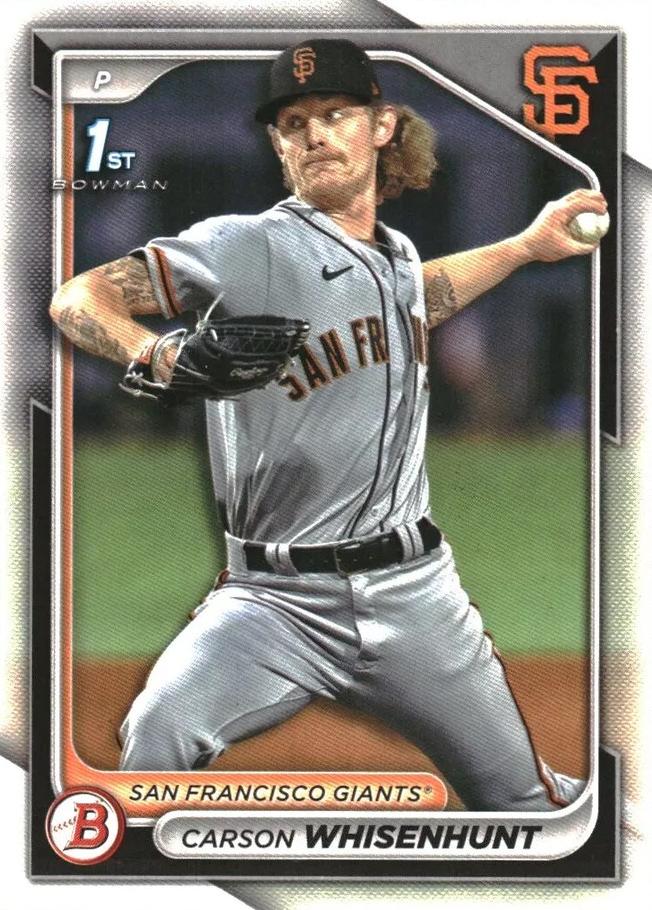 #BP-96 Carson Whisenhunt - San Francisco Giants - 2024 Bowman - Prospects Baseball