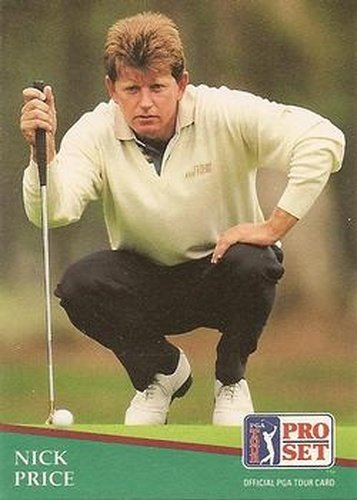 #96 Nick Price - 1991 Pro Set PGA Tour Golf