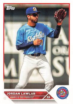 #PD-96 Jordan Lawlar - Amarillo Sod Poodles - 2023 Topps Pro Debut Baseball