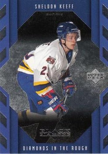 #96 Sheldon Keefe - Barrie Colts - 1999-00 Upper Deck Black Diamond Hockey