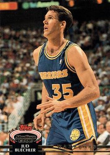 #96 Jud Buechler - Golden State Warriors - 1992-93 Stadium Club Basketball