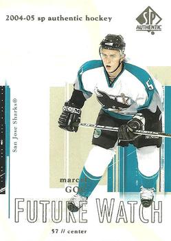 #96 Marcel Goc - San Jose Sharks - 2004-05 SP Authentic Hockey