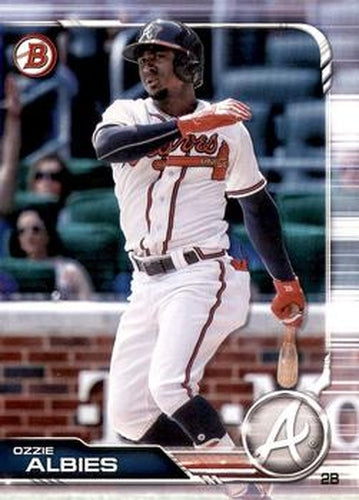 #96 Ozzie Albies - Atlanta Braves - 2019 Bowman Baseball