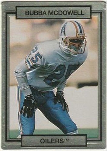 #96 Bubba McDowell - Houston Oilers - 1990 Action Packed Football