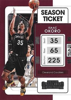 #96 Isaac Okoro - Cleveland Cavaliers - 2021-22 Panini Contenders Basketball