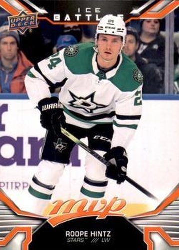 #96 Roope Hintz - Dallas Stars - 2022-23 Upper Deck MVP - Ice Battles Hockey