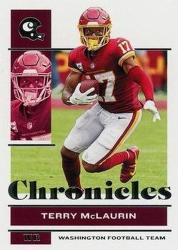 #96 Terry McLaurin - Washington Football Team - 2021 Panini Chronicles Football