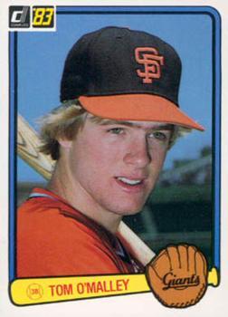 #96 Tom O'Malley - San Francisco Giants - 1983 Donruss Baseball