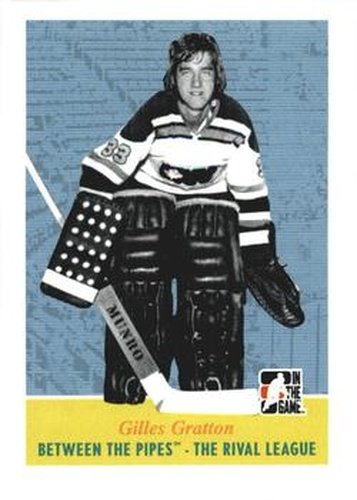 #96 Gilles Gratton - Ottawa Nationals - 2008-09 In The Game Between The Pipes Hockey