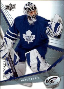 #96 Vesa Toskala - Toronto Maple Leafs - 2008-09 Upper Deck Ice Hockey